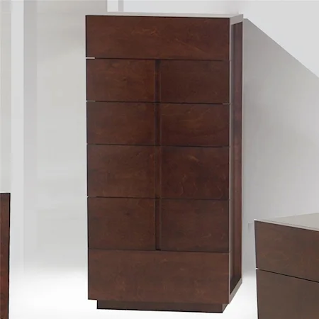 Contemporary 6 Drawer Chest